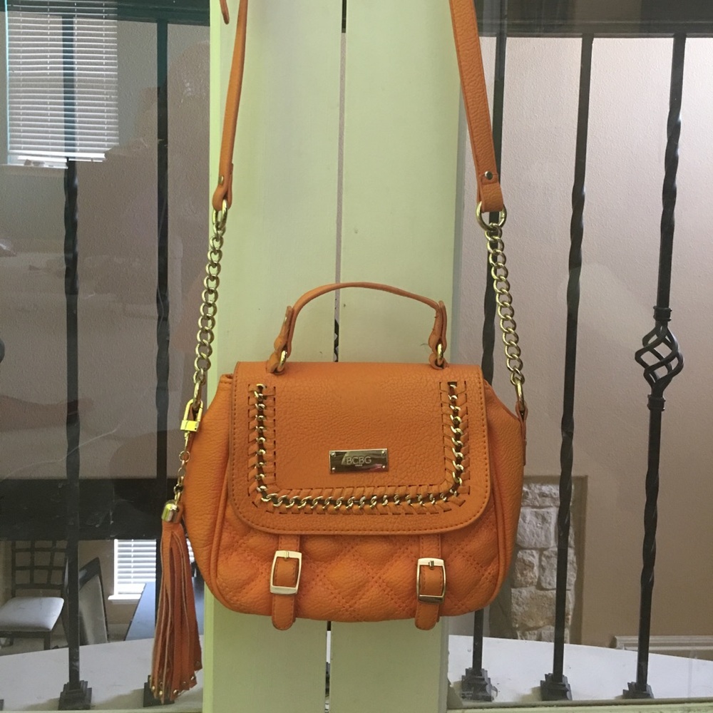 Orange BCBG Crossbody Bag